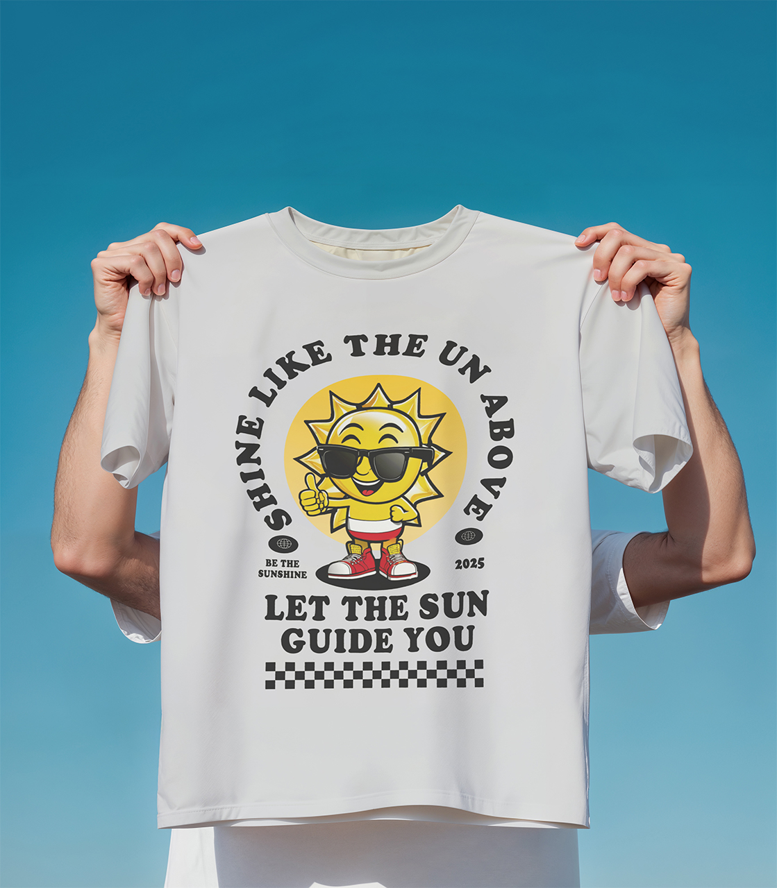 PHP Script T-Shirt weiß  Sommer 2025