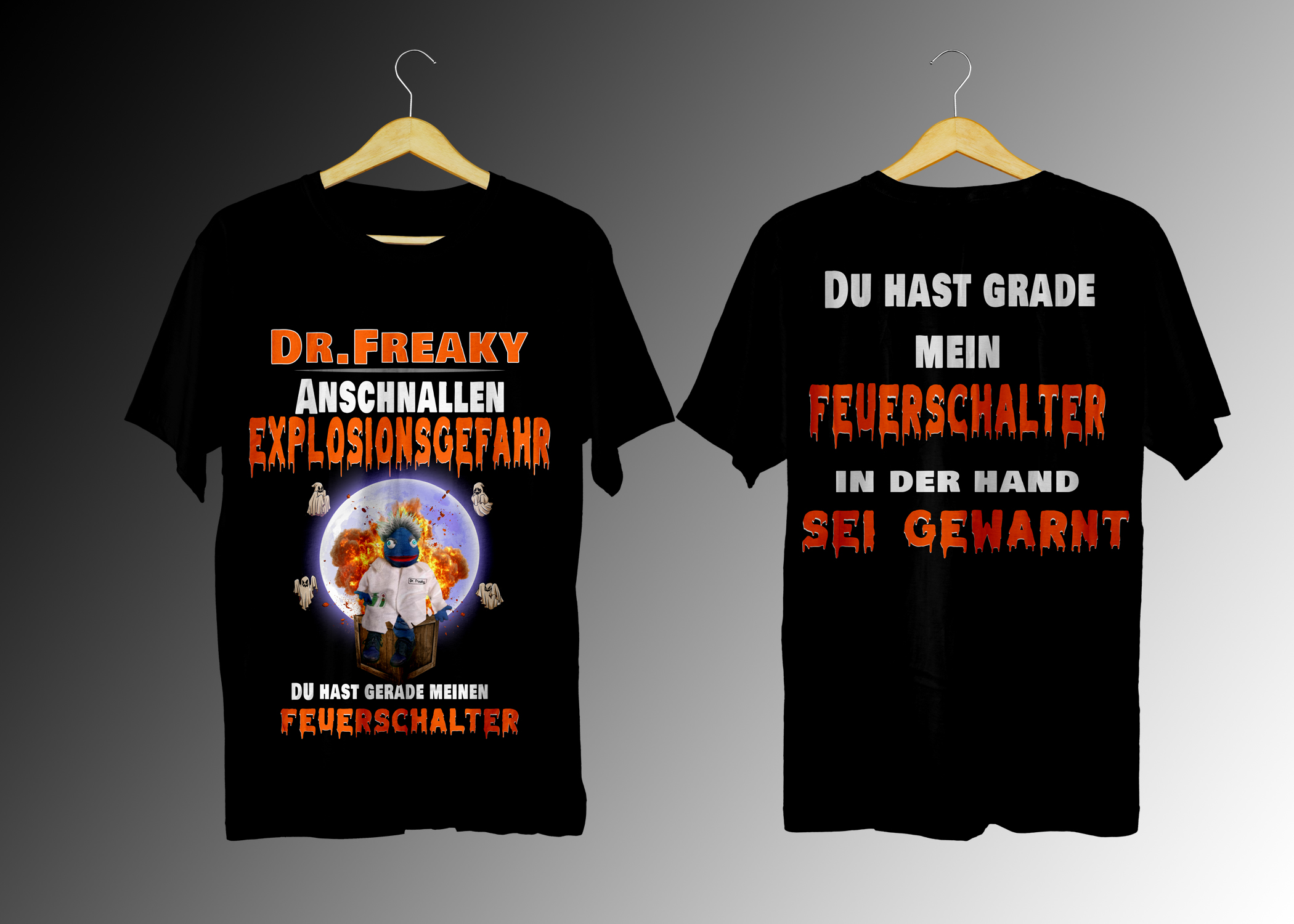 T-Shirt Halloween mit Dr. Freaky T-Shirt Halloween mit Dr. Freaky