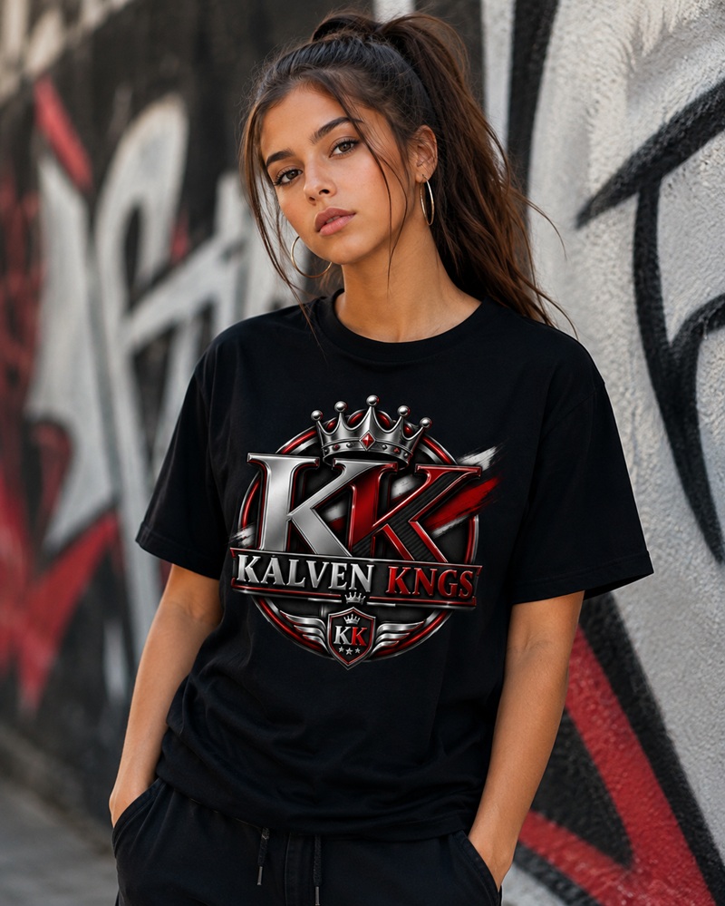 KALVEN KNGS – Premium Streetwear T-Shirt – Bild 2