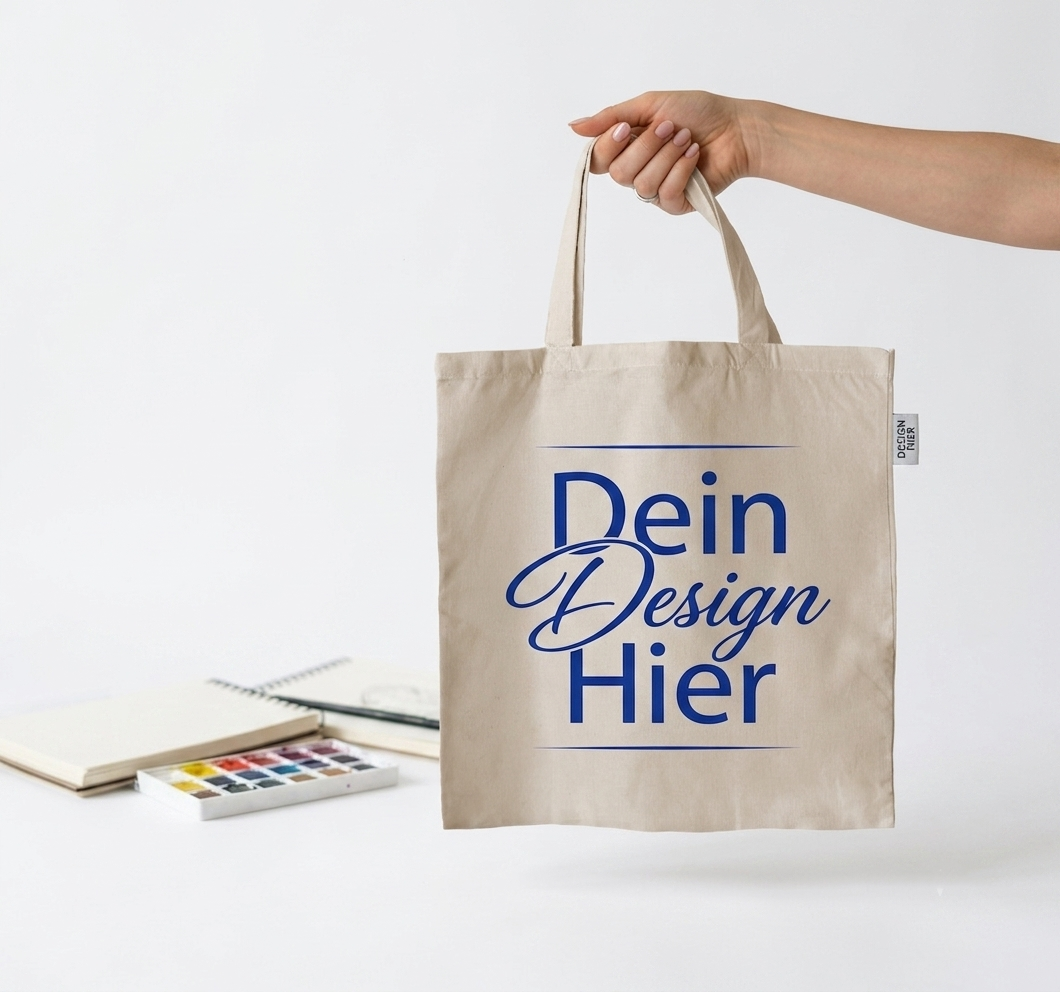 Jutebeutel mit deinem eigenen Design
