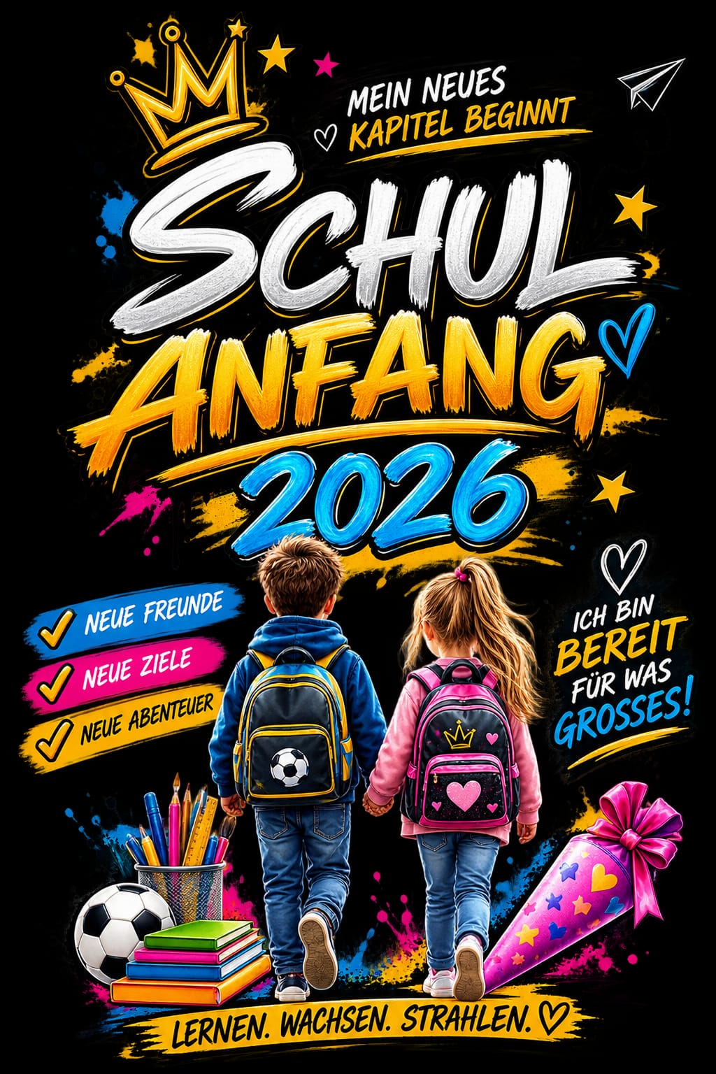 DTF Vorlage Schulanfang 2026