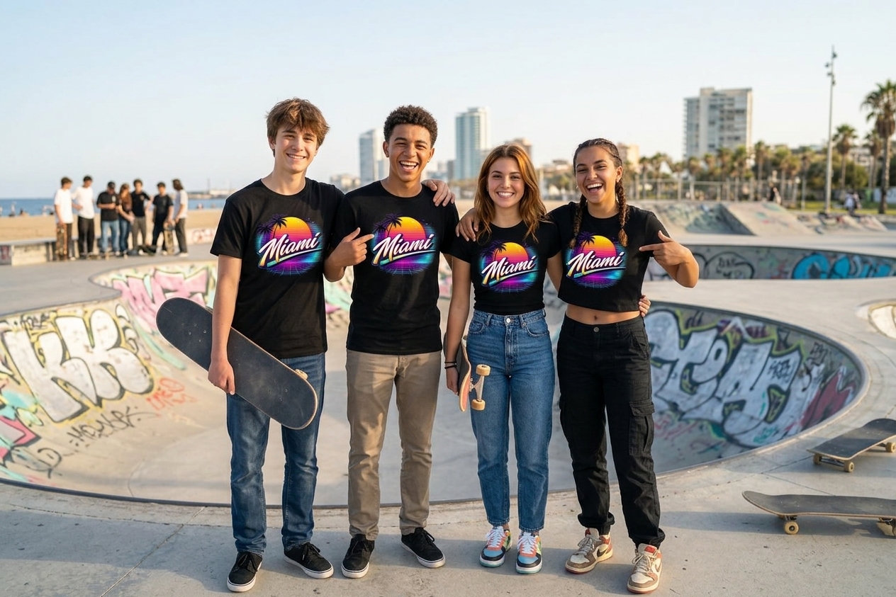 Miami T-Shirt – Bild 2