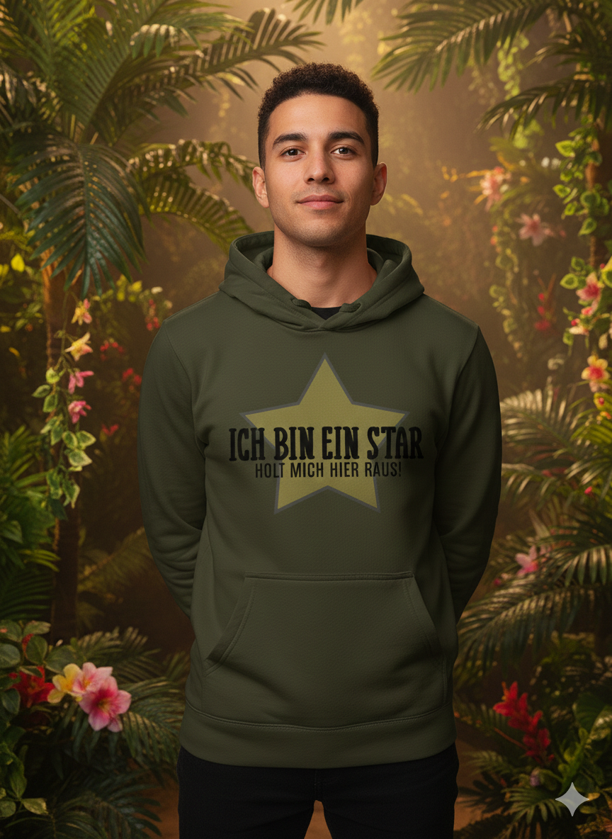 Dschungel-Star Hoodie